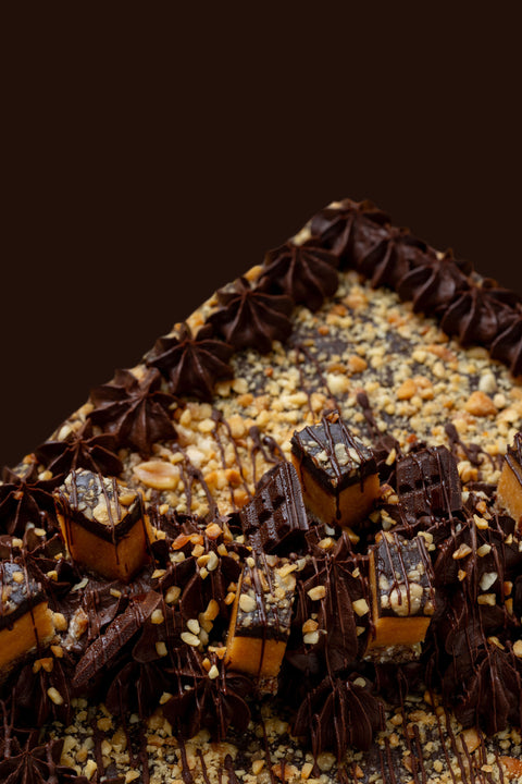 21cm Peanut Butter Bar Cake