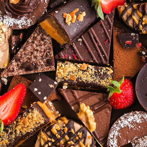 Chocolate Style Platter: 20 pieces