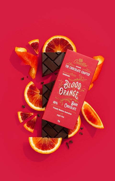 Blood Orange 80% - Chocolate Bar - 75g