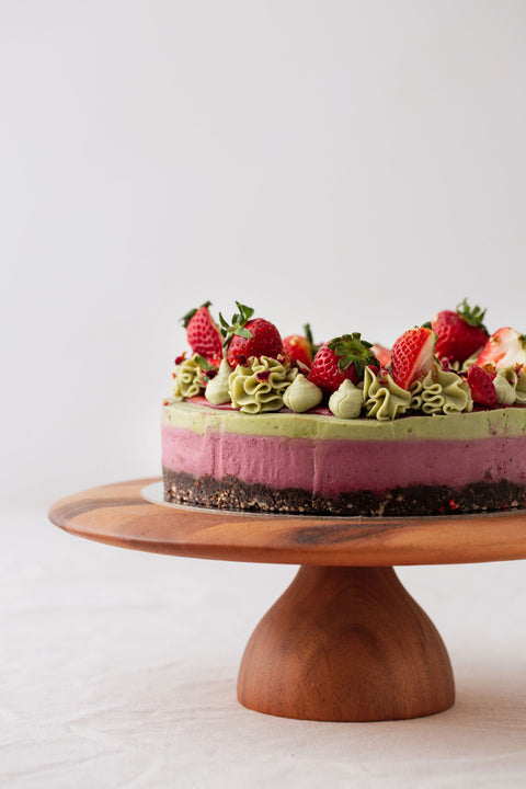 Strawberry & Matcha Christmas Cake - 21cm