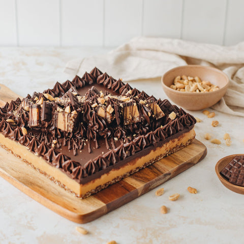 21cm Peanut Butter Bar Cake